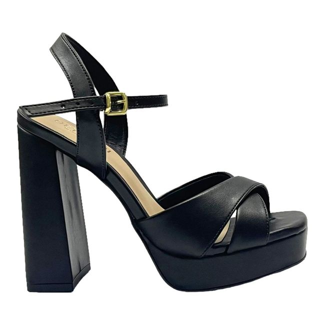DETOGNI - Sandalia Mujer Negro Flavia Detogni DETOGNI