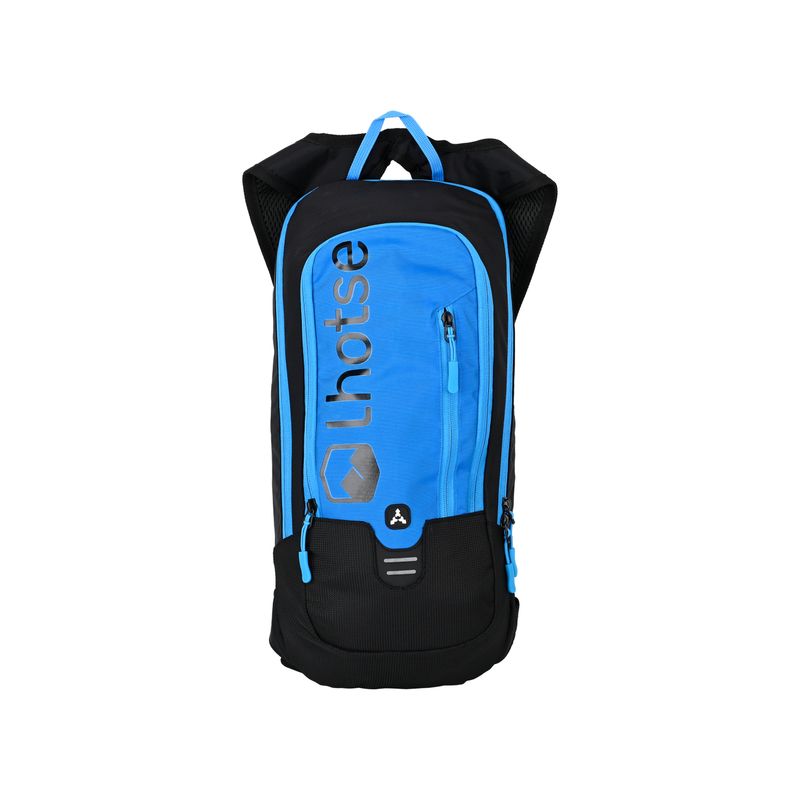 LHOTSE - Mochila Outdoor HYDROROAD Negra + Bolsa de Agua Lhotse - Azul