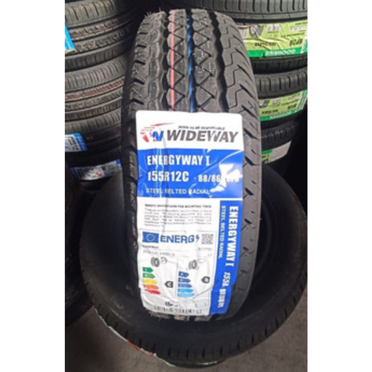 GENERICO - Neumatico 155 R12c Wideway Energyway 188/86q 8pr