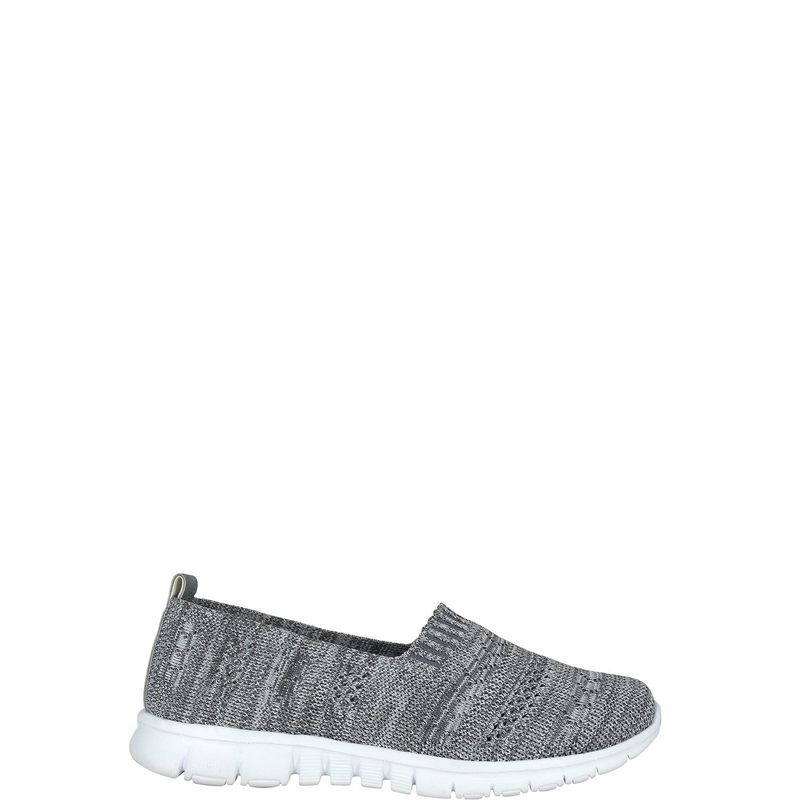 ALQUIMIA - Zapatilla Mujer Gris Morganita Alquimia