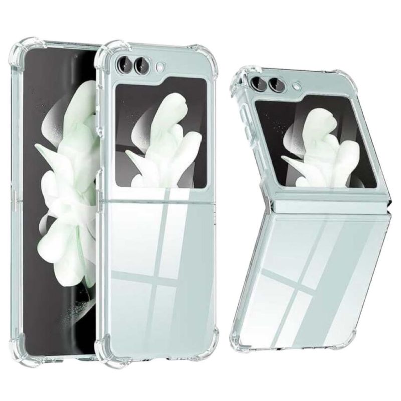 GENERICO - Carcasa Para Samsung Z Flip 5 Transparente Reforzada