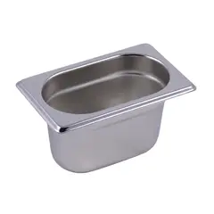 BINGA - Depósito GN 1/9 INOX Espesor 0.9 MM Altura 10 CM