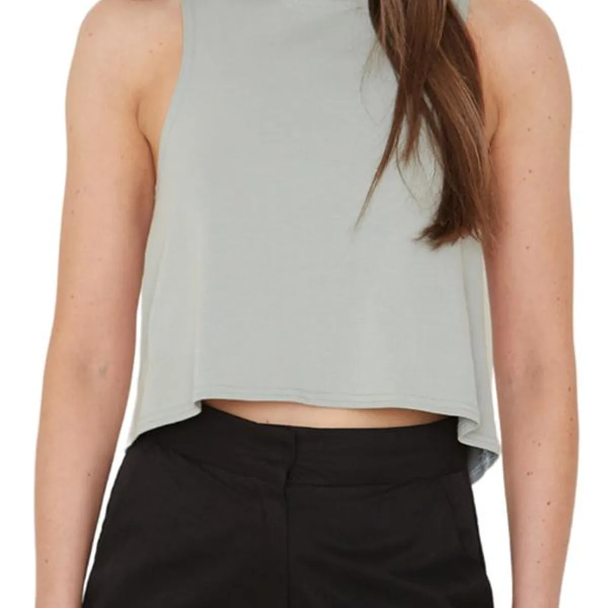 JACINTA TIENDA - Polera Gracia sin mangas III verde Jacinta Tienda