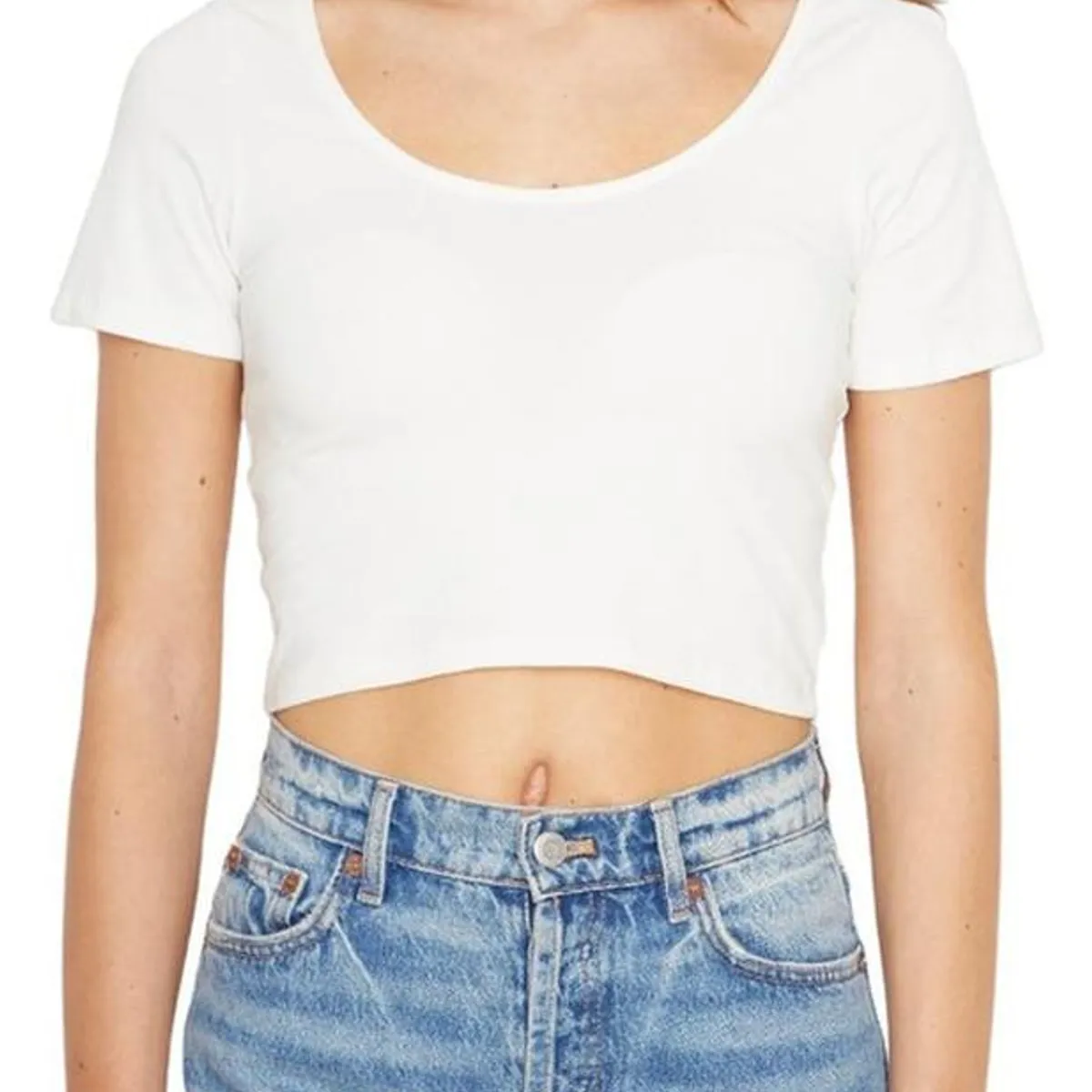 JACINTA TIENDA - Polera Chloe II blanca Jacinta Tienda