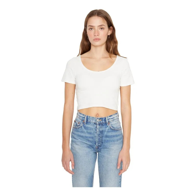 JACINTA TIENDA - Polera Chloe II blanca Jacinta Tienda