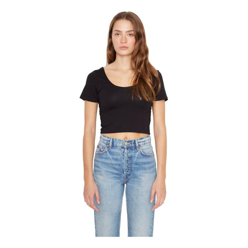 JACINTA TIENDA - Polera Chloe II negra Jacinta Tienda