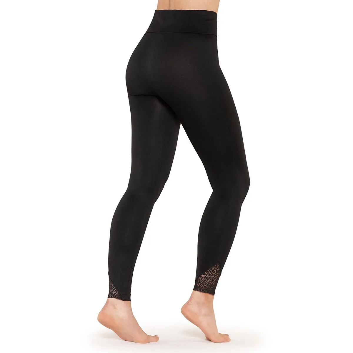 MONARCH - Calza Lace Negro Monarch