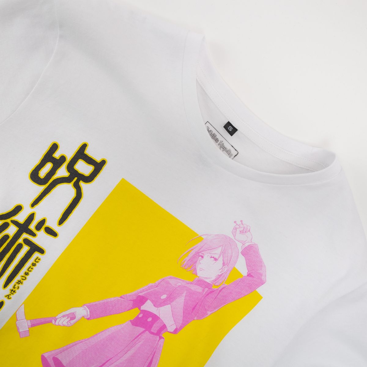 GENERICO - Polera Hombre YOU Jujutsu Kaisen  Rose Blanco