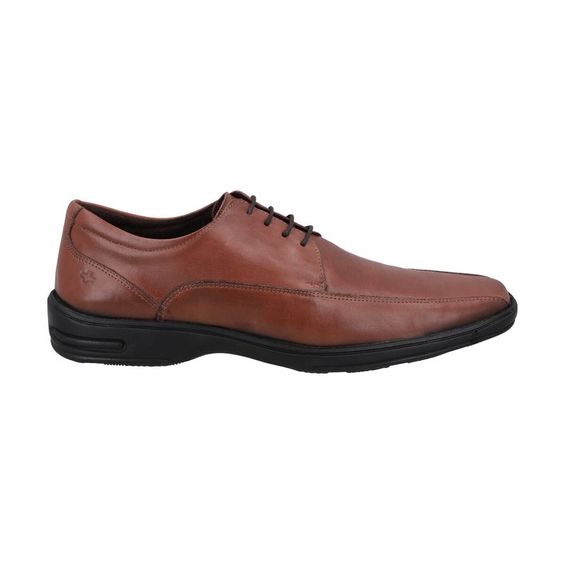 PERLATTO - Zapato Cuero Hombre  Marrón Perlatto