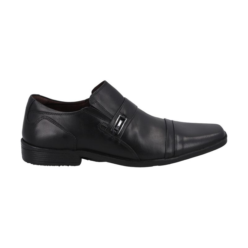 PERLATTO - Zapato Formal Hombre Cuero Negro  554 Perlatto