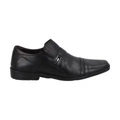 PERLATTO - Zapato Formal Hombre Cuero Negro 554