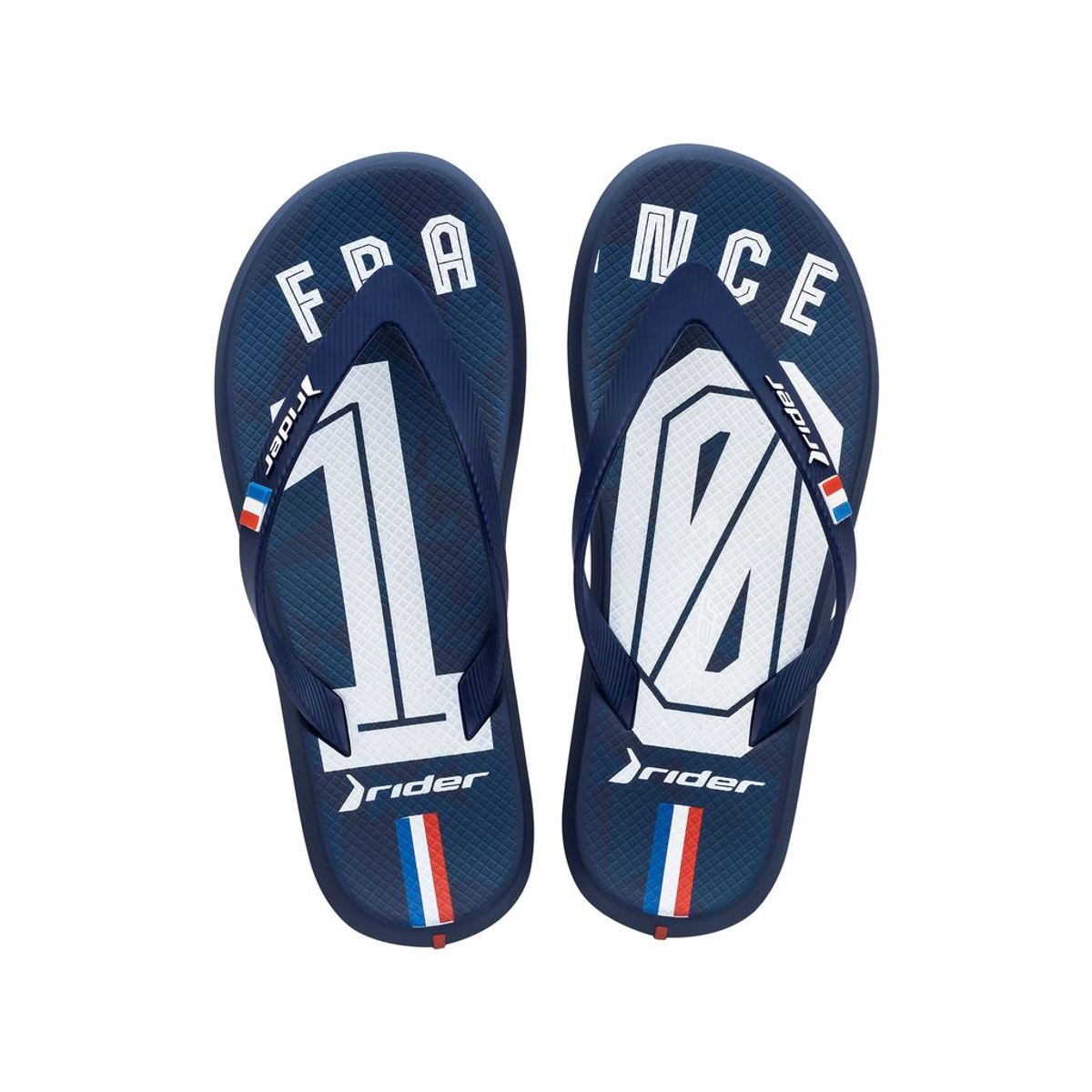 RIDER - Sandalia Hombre Azul/Rojo Francia Rider