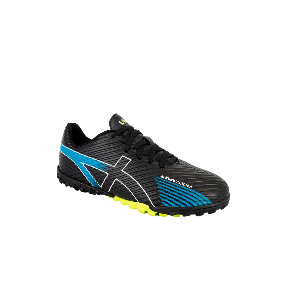 UNS - Zapatilla de Fútbol Hombre Negro Torre Unisport
