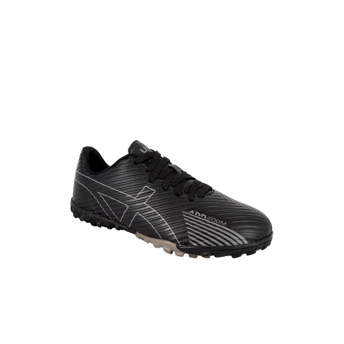 UNS - Zapatilla de Fútbol Hombre Negro Torre UNS
