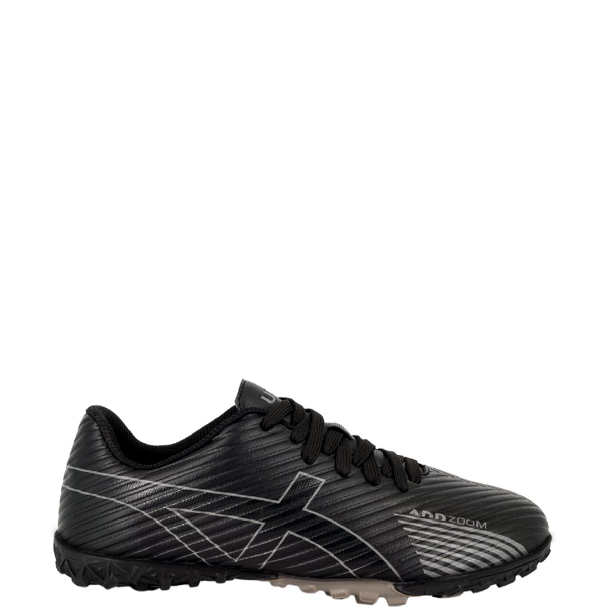 UNS - Zapatilla de Fútbol Hombre Negro Torre UNS