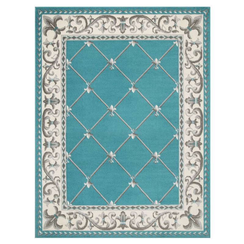 MODA ALFOMBRAS - Alfombra Kashan King Azul 153 X 213 Cm