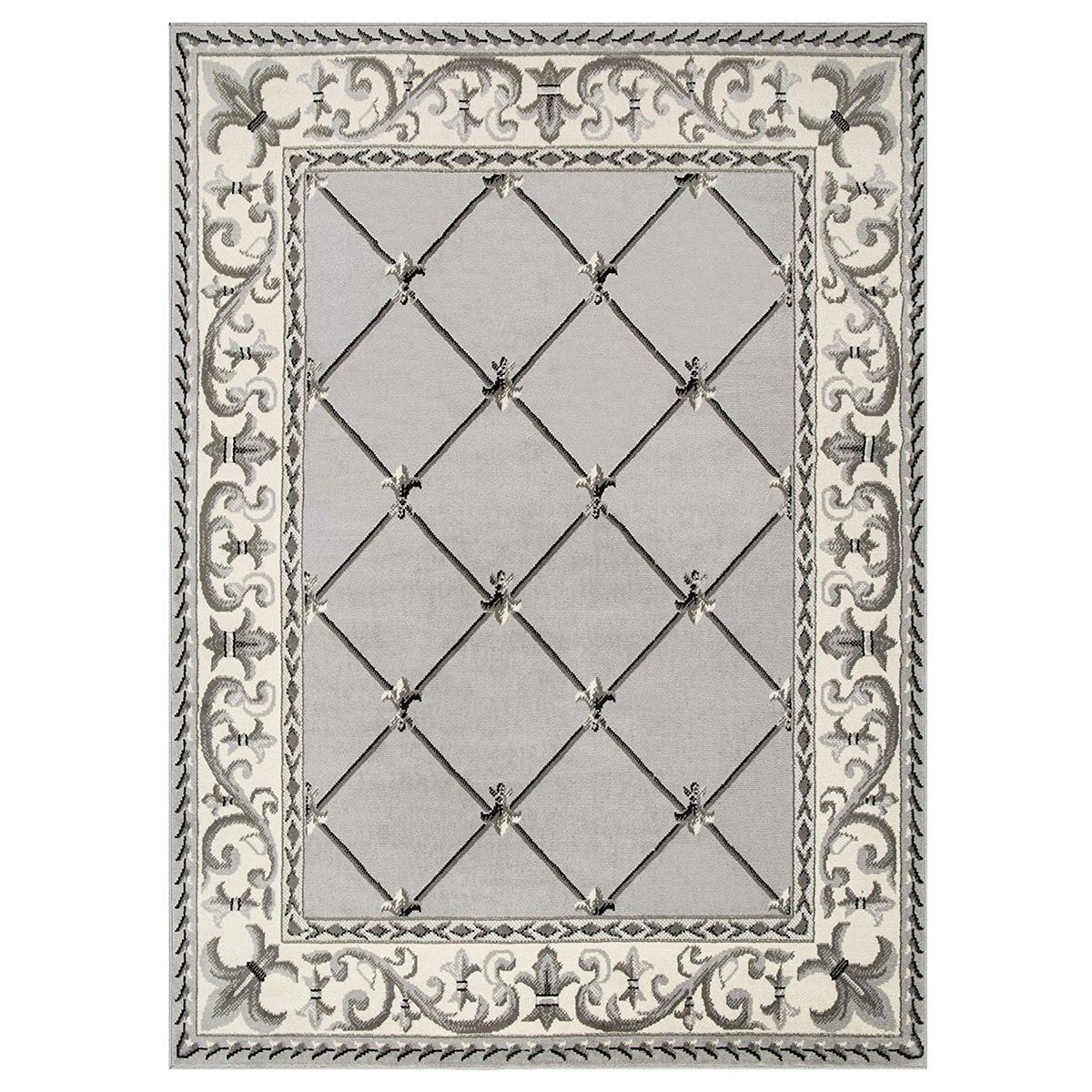 MODA ALFOMBRAS - Alfombra Kashan King Gris 244 X 305 Cm