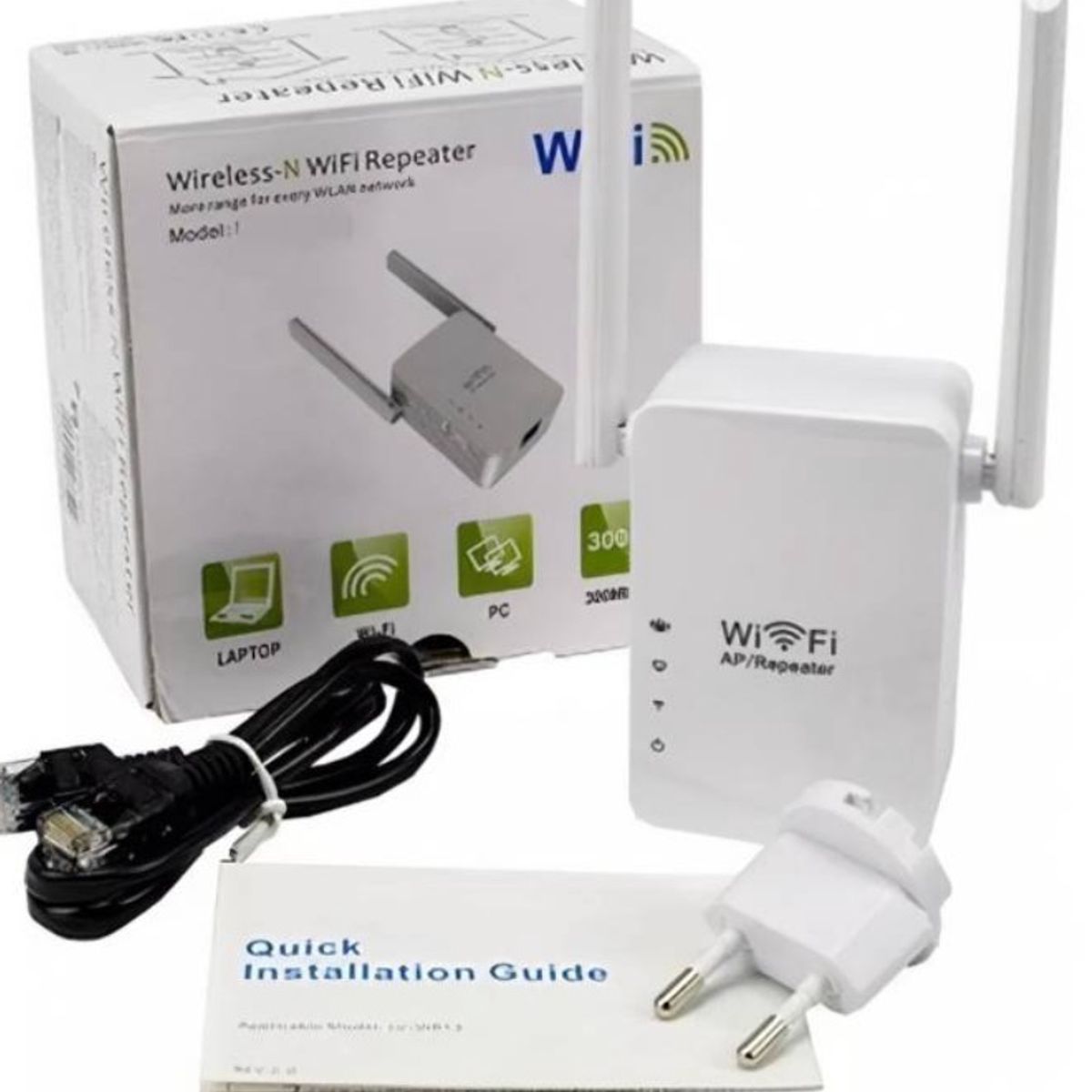 GENERICO - Repetidor Amplificador Wifi Inalámbrico Lv-wr13 Mini Router