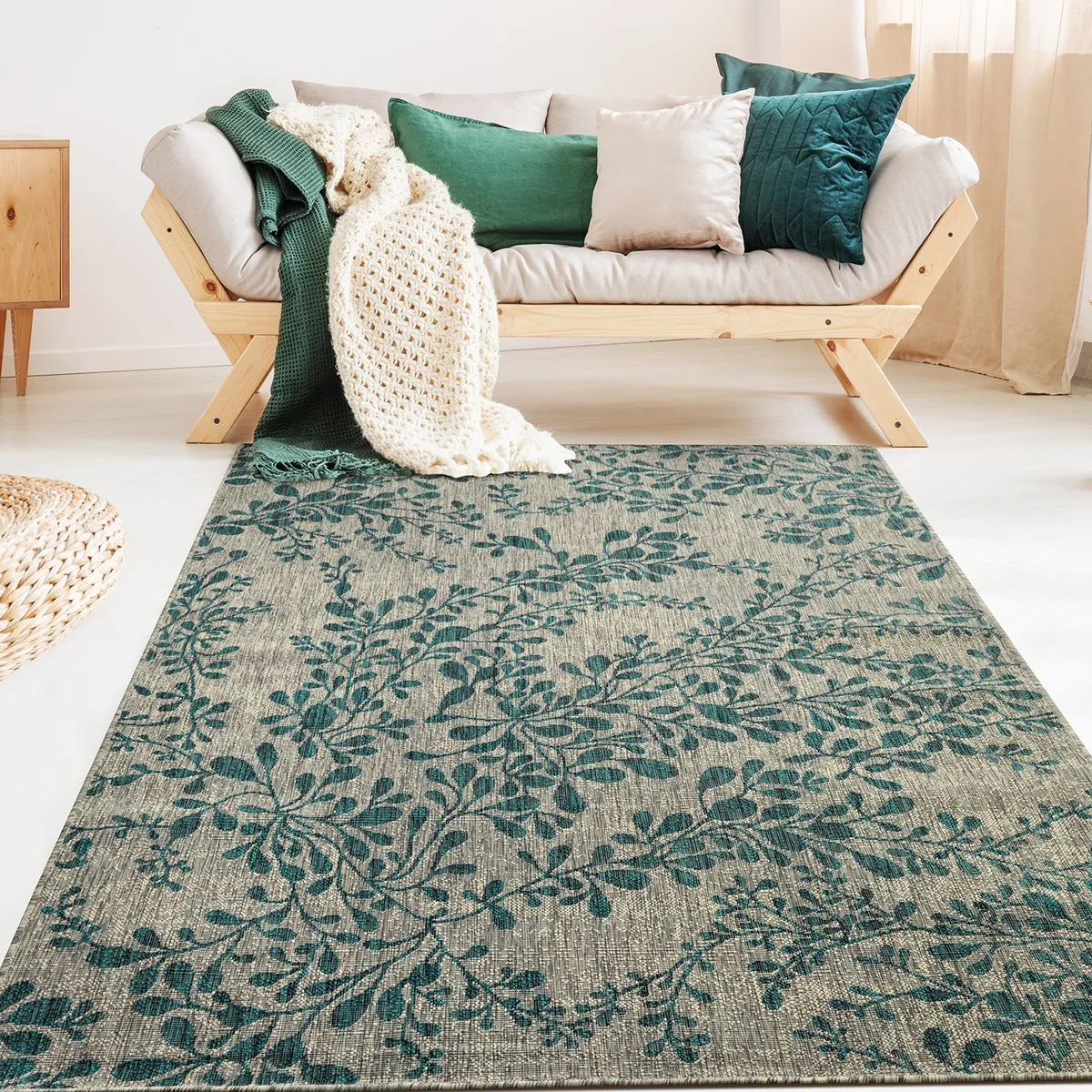 MODA ALFOMBRAS - Alfombra Terraza Verde 160 X 230 Cm