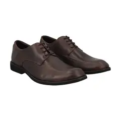 PERLATTO - Zapato Formal Hombre Cuero Café 514