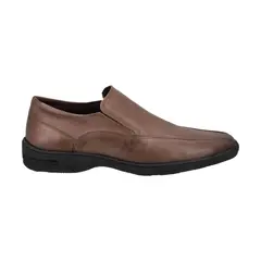 PERLATTO - Zapato Hombre Cuero Café Claro