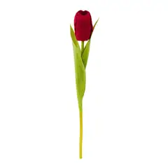 THE GREEN ELEMENT - Planta artificial Tulipan Rojo 35 Cm
