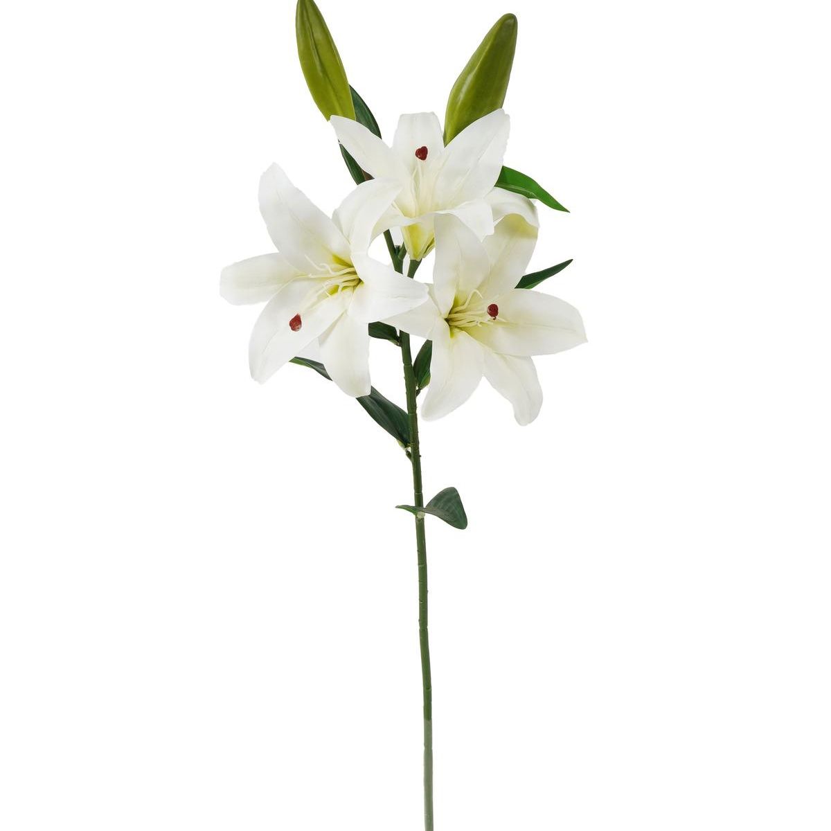THE GREEN ELEMENT - Planta artificial Lilium Blanco 67 Cm