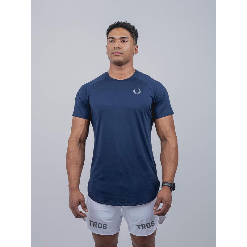 TROS - Trail Polera Azul - Azul.-