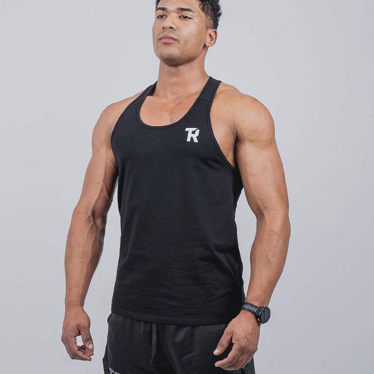 TROS - Iron Born Polera Negro - Negro