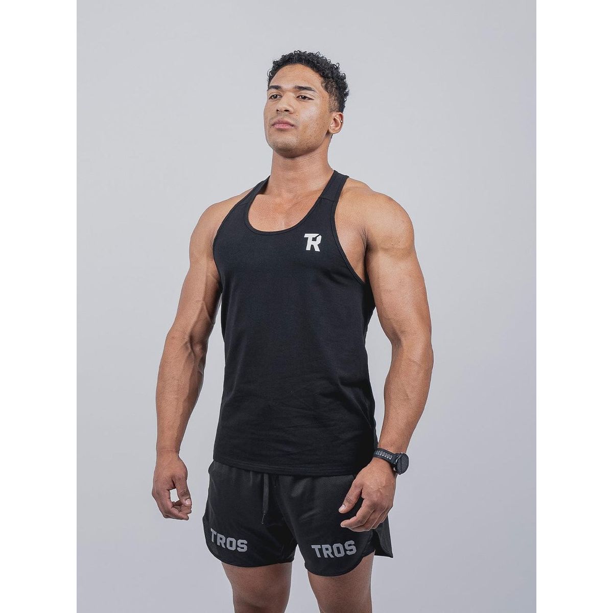 TROS - Iron Born Polera Negro - Negro