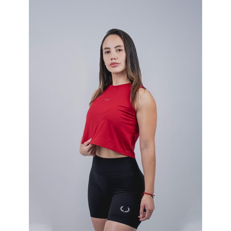 TROS - Empower Polera Roja - Rojo