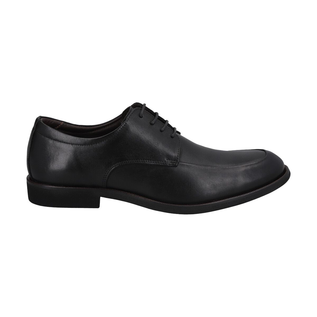 PERLATTO - Zapato Formal Hombre Cuero Negro Perlatto