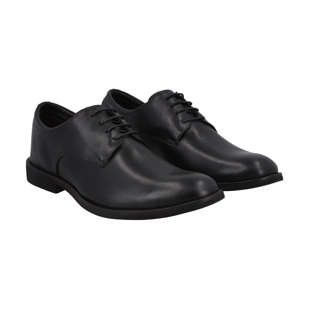 PERLATTO - Zapato Formal Hombre Cuero Negro 505 Perlatto