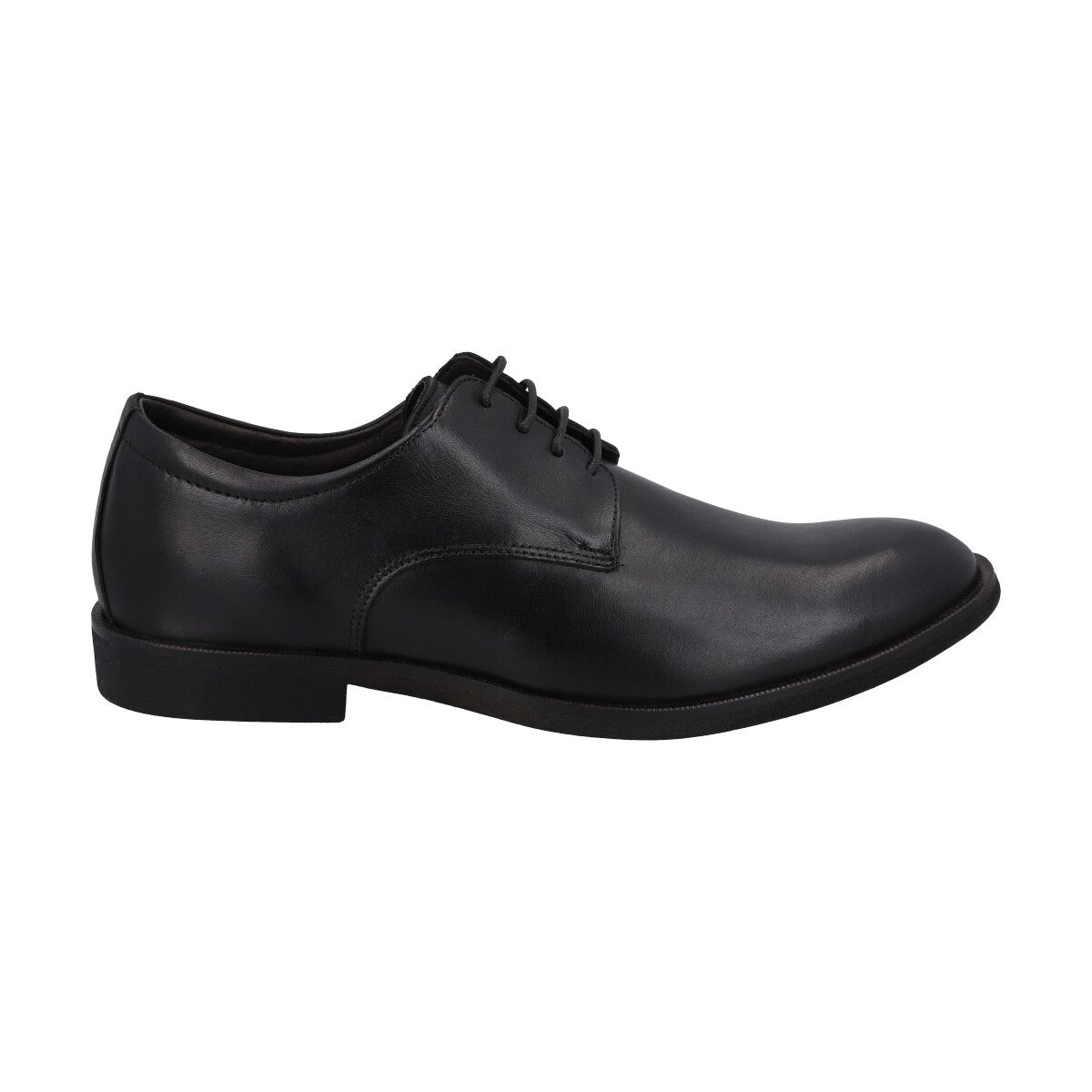 PERLATTO - Zapato Formal Hombre Cuero Negro 505 Perlatto