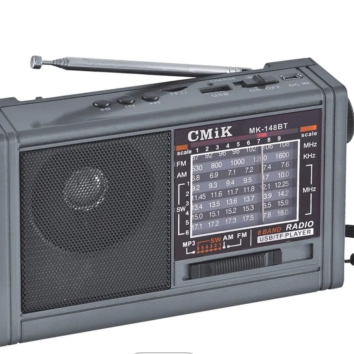 GENERICO - Radio Portátil CMiK Modelo MK148bt