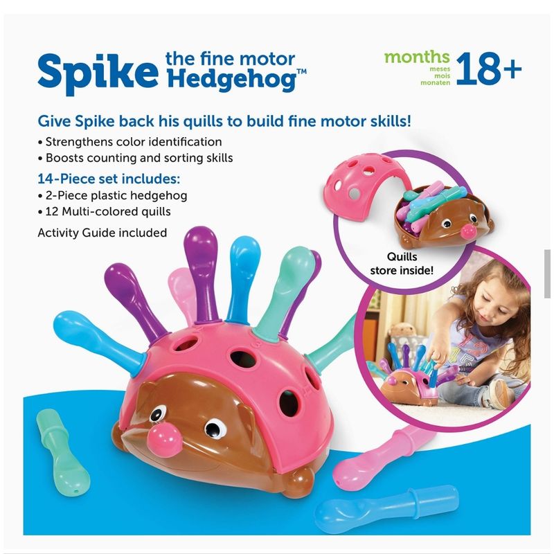 GENERICO - Erizo motricidad fina spike montessori educativo
