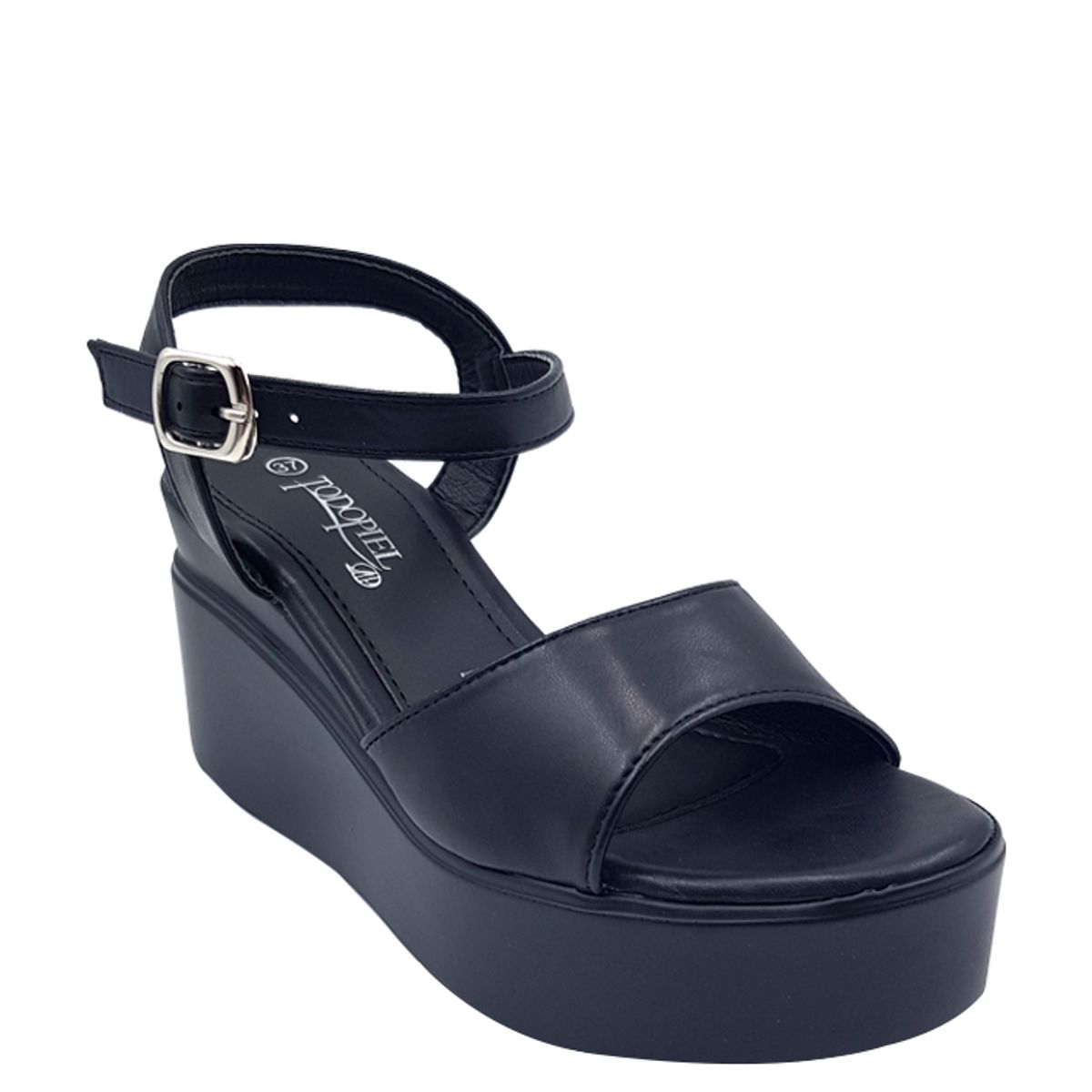 TODOPIEL - Sandalia Mujer Negro Todopiel