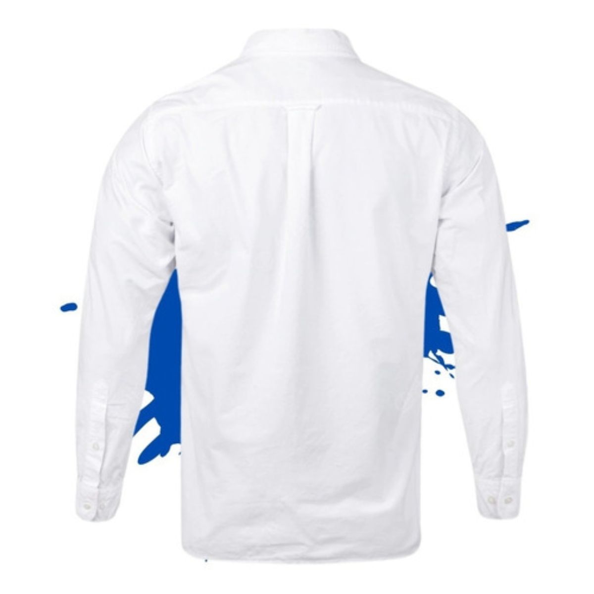 GENERICO - Camisa Clásica Manga Larga Blanca - Tallas 37 A 44