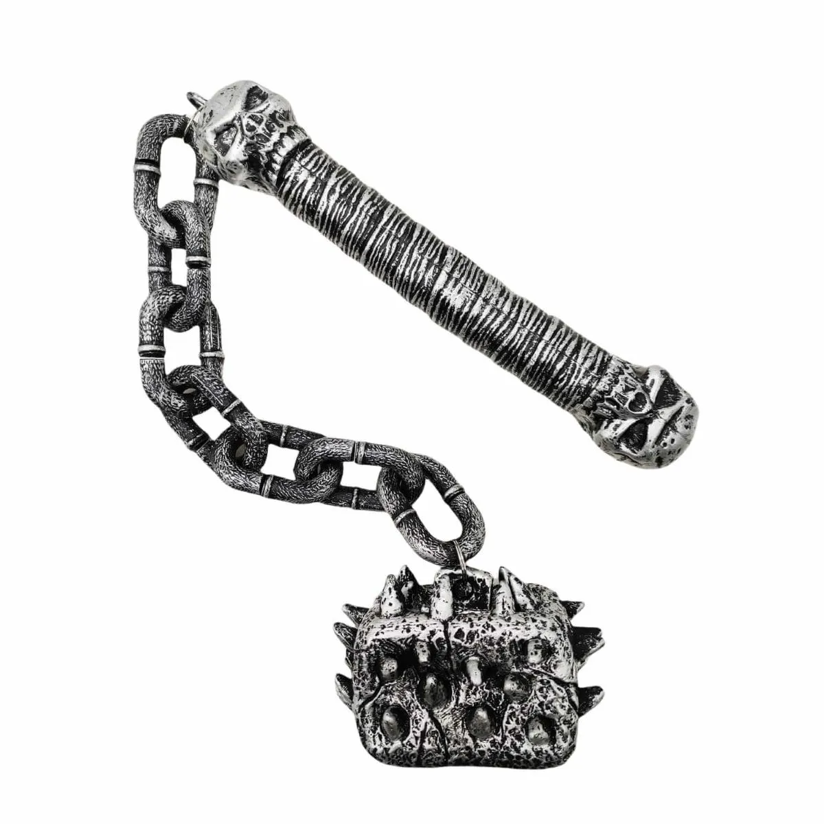 GENERICO - Juguete Plástico De Halloween Maza Mangual Con Cadena