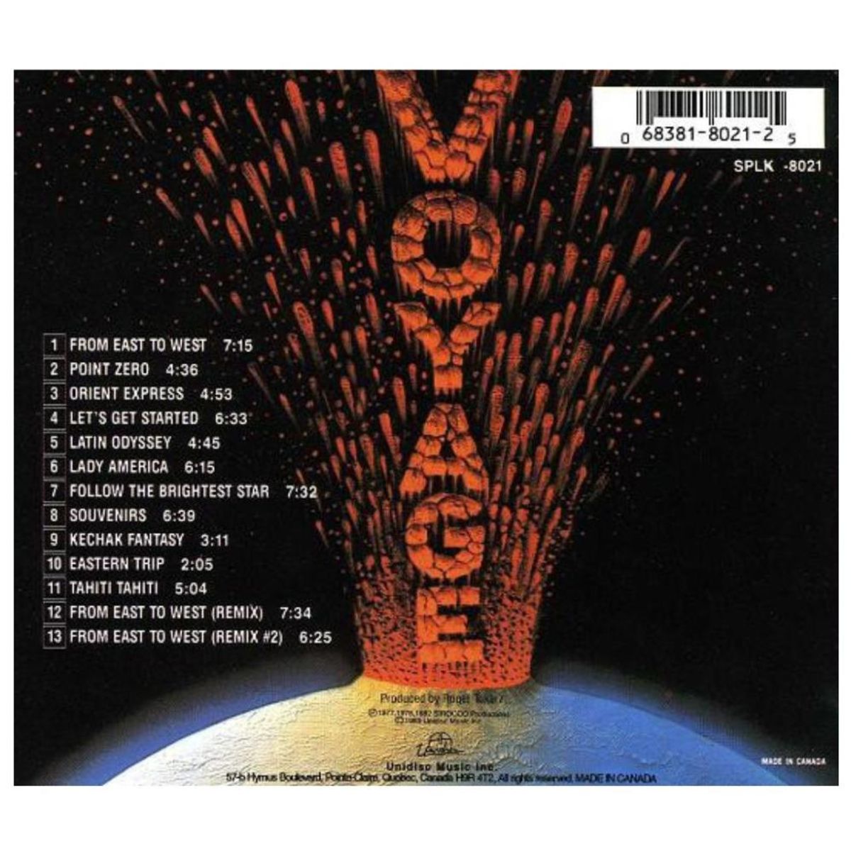 HITWAY MUSIC - VOYAGE - BEST OF - CD
