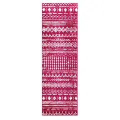 MODA ALFOMBRAS - Alfombra Pasillo Phoenix Rosado 70 X 230 Cm