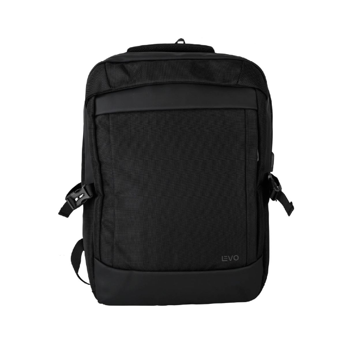 LEVO - Mochila de viaje Notebook WOLF Negra 15,6" LEVO