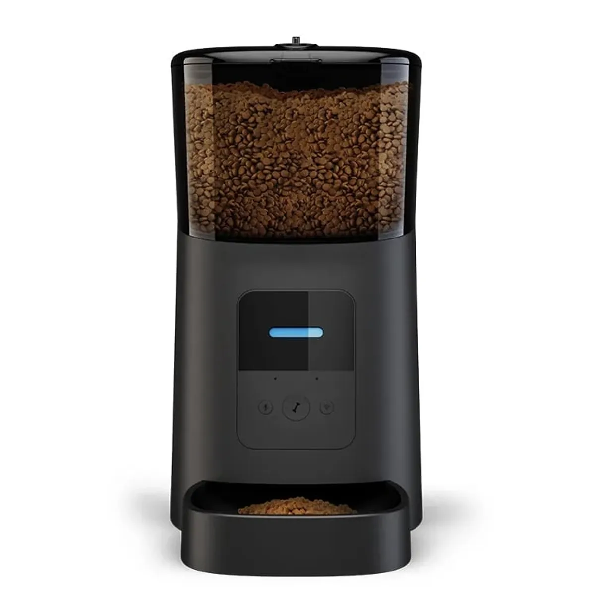 SLOARAPETS - Dispensador de Alimentos Para Mascotas 6L con wifi negro