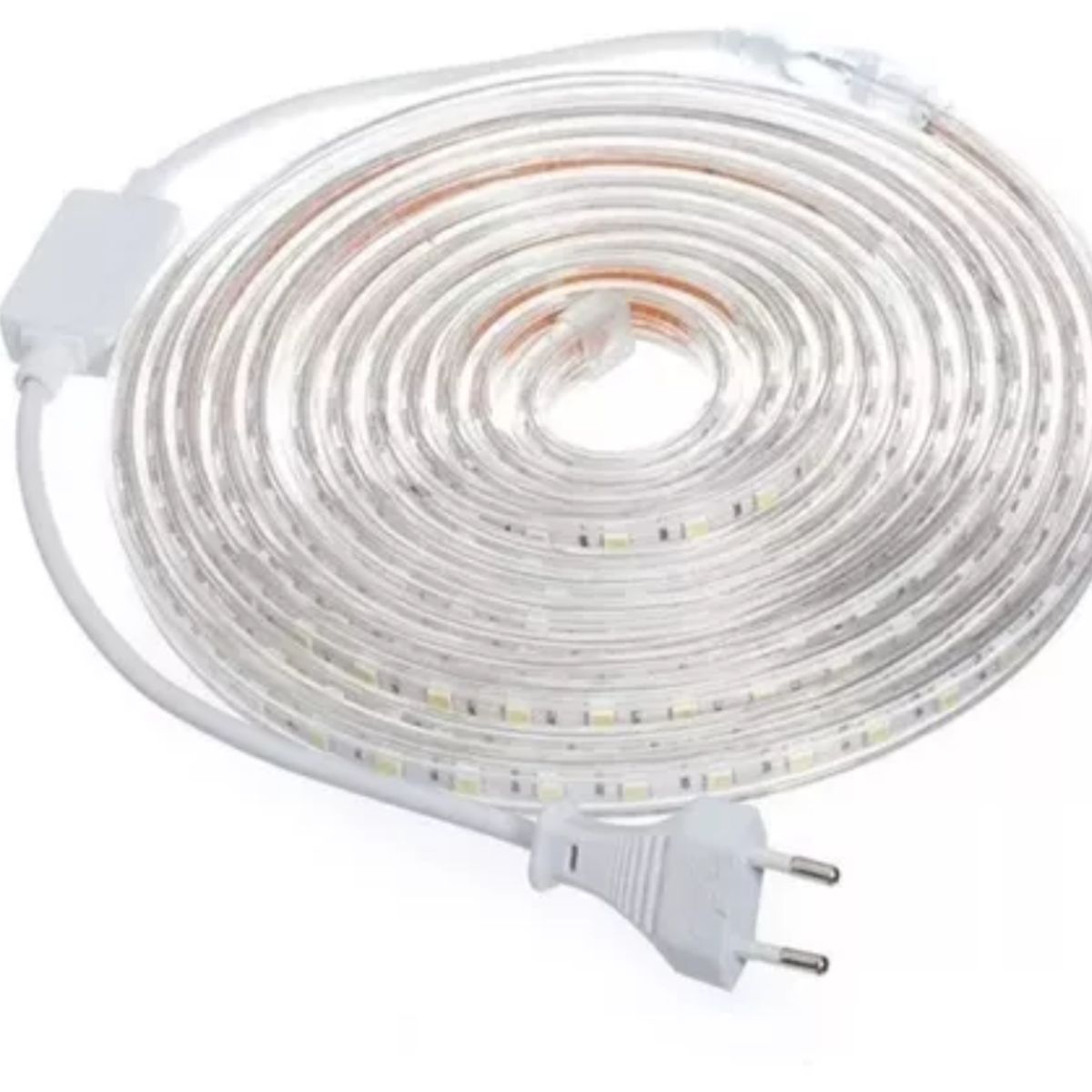 ELECTRICA STORE - CINTA LED IMPERMEABLE 15 METROS LUZ FRÍA + CONECTOR