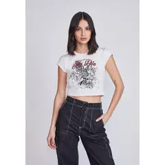 SIOUX - Polera Mujer Aguila Blanco