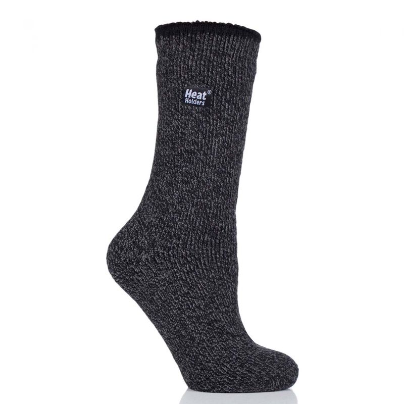 HEAT HOLDERS - Calcetín Térmico Wool Mujer Negro