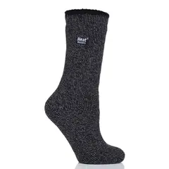 HEAT HOLDERS - Calcetín Térmico Wool Mujer Negro