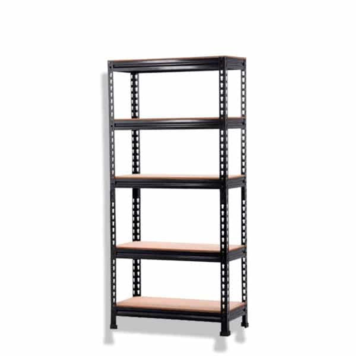 GENERICO - Estante Metálico Negro 150x70x30 cm 350kg