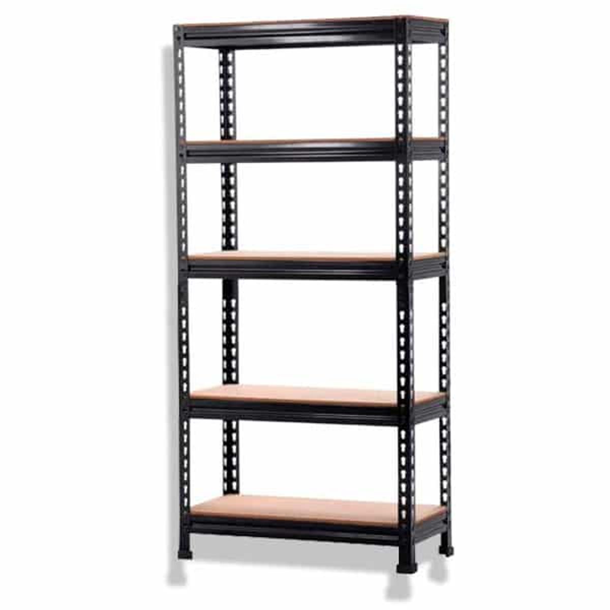 GENERICO - Estante Metalico Negro 180x90x40 cm 500 kg