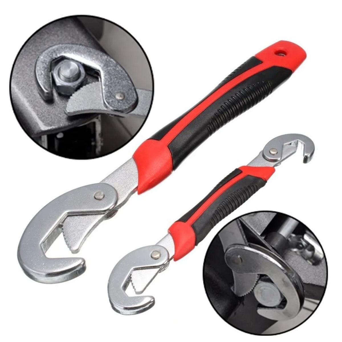 GENERICO - Pack De Llaves Inglesas Ajustables Universal Multifuncion